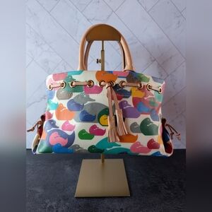 Dooney & Bourke Multicolor Pattern Tote